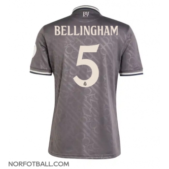 Billige Fotballdrakt Real Madrid Jude Bellingham #5 Replika Tredjedrakt 2024-25 Kortermet